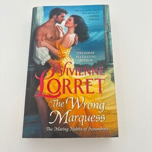 4 books for $16 - THE WRONG MARQUESS by Vivienne Lorret